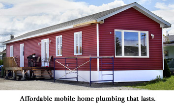 New red mobile home